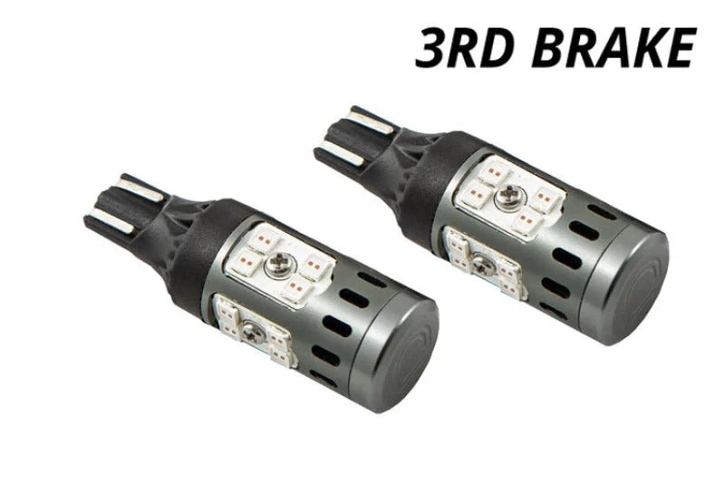 Diode Dynamics 921 XPR LED Bulb - Red (Pair) - Side View
