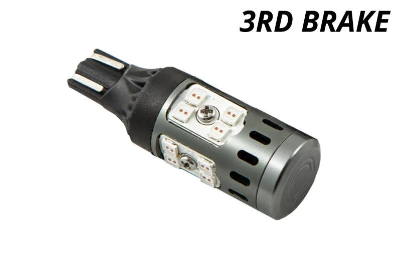 Diode Dynamics 921 XPR LED Bulb - Red (Single) - Side View