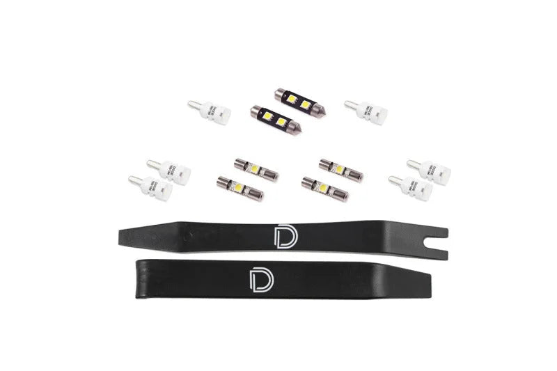 Diode Dynamics 94-04 d Mustang Interior LED Kit Cool White Stage 1 - Main Product View
