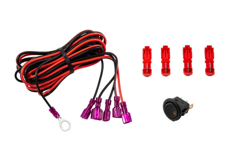 Diode Dynamics Add-on LED Switch Kit - Amber - Main Product View