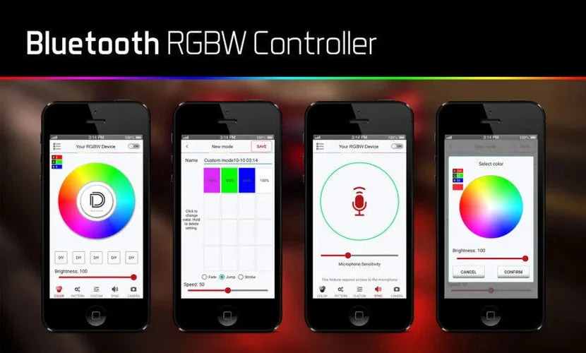 Diode Dynamics - Bluetooth RGBW M8 Controller 1ch - Additional View 6