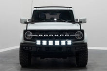 Load image into Gallery viewer, Diode Dynamics Bronco SS5 6-Pod CrossLink Grille Lightbar Kit Pro - White Combo - Back View