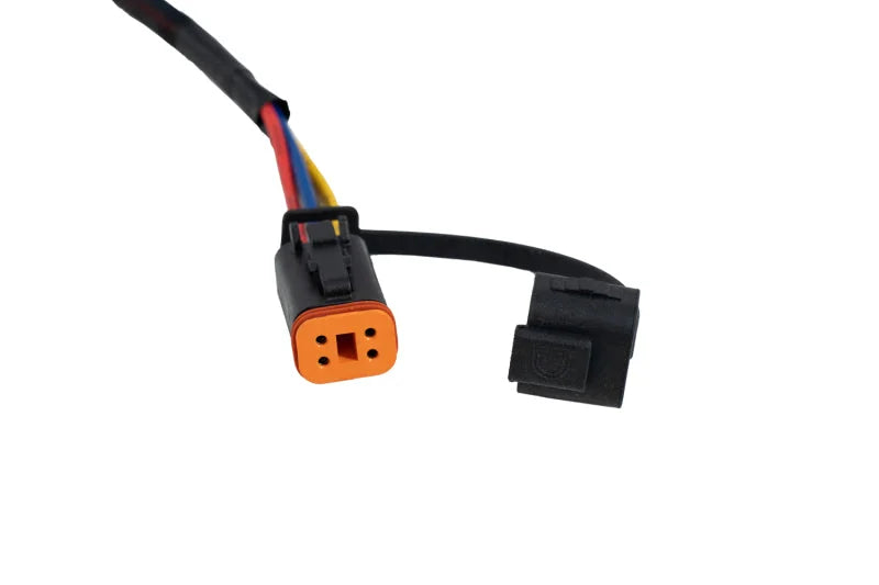Diode Dynamics C1R 7-pin (Single) Output Trailer Harness - Back View