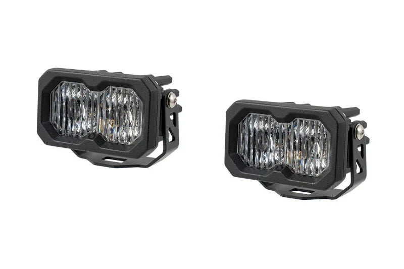 Diode Dynamics C2 2.0 Max White SAE Fog/Wide Standard ABL (Pair) - Main Product View