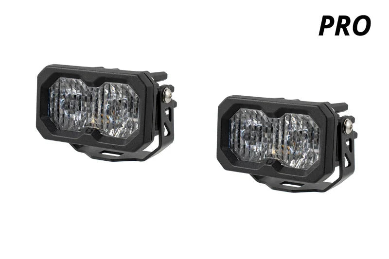 Diode Dynamics C2 2.0 SAE/DOT White Pro Standard LED Pod (Pair) - Additional View 5