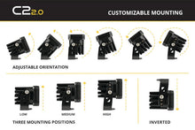 Load image into Gallery viewer, Diode Dynamics C2 2.0 Sport White SAE Driving Standard ABL (pair) - Installation View
