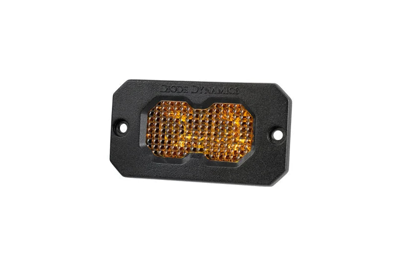 Diode Dynamics C2 2.0 Sport Yellow Flood Flush ABL (Single) - Main Product View