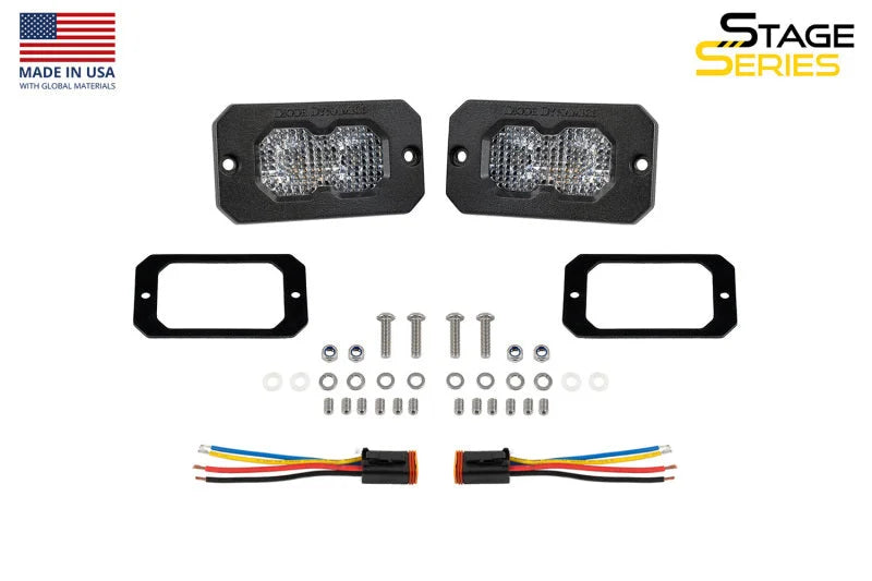 Diode Dynamics C2R White Flood Flush Mount LED Pod (Pair) - Additional View 7