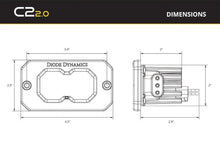 Load image into Gallery viewer, Diode Dynamics C2R White Flood Flush Mount LED Pod (Single) - Additional View 7