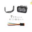 Load image into Gallery viewer, Diode Dynamics C2R White Flood Standard LED Pod (Single) - Side View