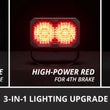 Load image into Gallery viewer, Diode Dynamics C2R White Flood Standard LED Pod (Single) - Installation View