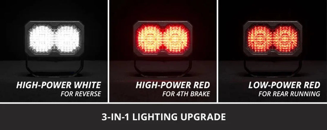 Diode Dynamics C2R White Flood Standard LED Pod (Single) - Installation View
