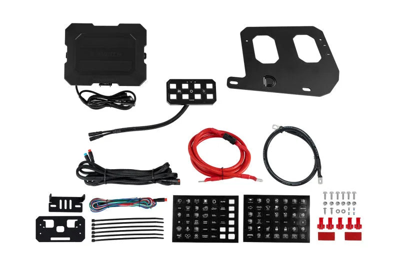 Diode Dynamics D-Switch Kit fits 2007-2017 Jeep Wrangler JK - Main Product View