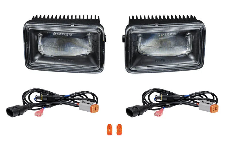 Diode Dynamics Elite Foglamp Type F2 - White (Pair) - Main Product View