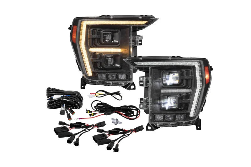 Diode Dynamics Elite Max LED Headlamps fits 2021-2023 Ford F-150 - Side View