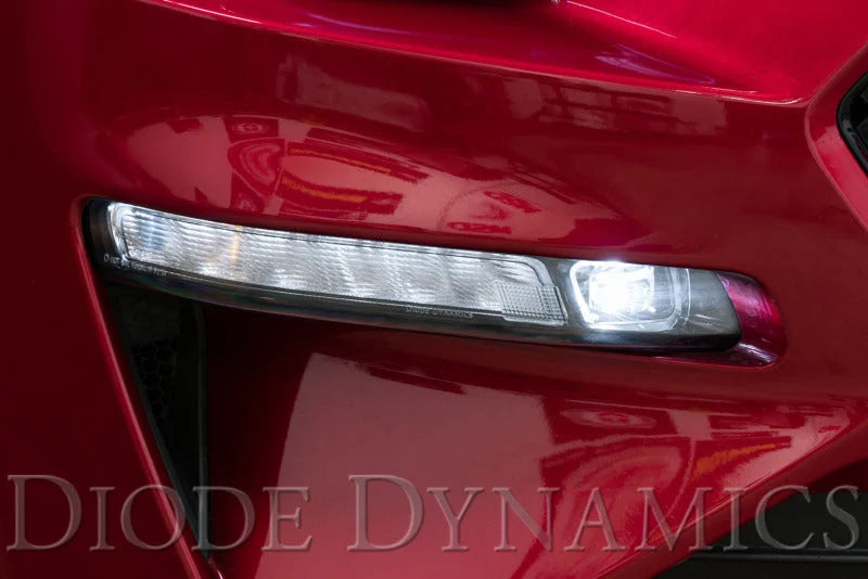 Diode Dynamics Elite Series Combination Fog Lamp for 18-21 Ford Mustang - Yellow (Pair) - Additional View 6