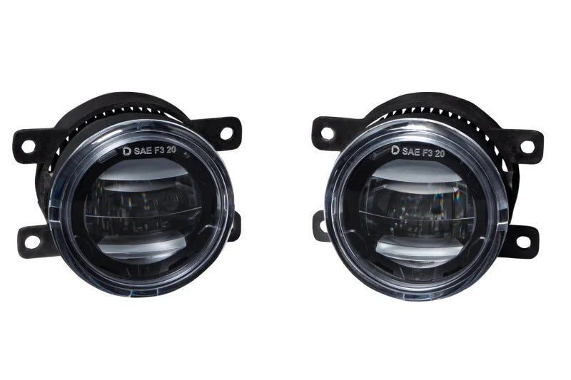 Diode Dynamics Elite Series Type A Fog Lamps - White (Pair) - Main Product View