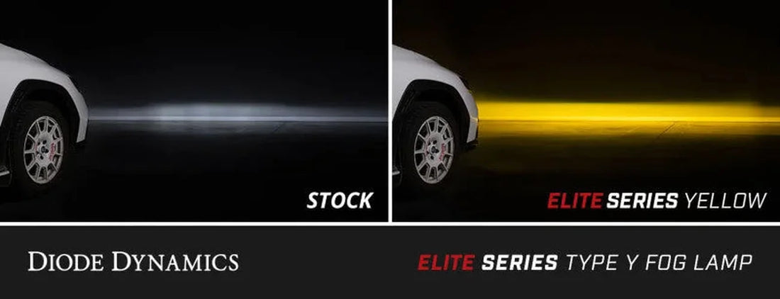 Diode Dynamics Elite Series Type Y LED Fog Lamps - Installation View