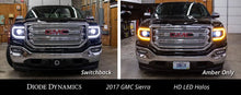 Load image into Gallery viewer, Diode Dynamics GMC Sierra LED Halos Switchback 16-18 Sierra 1500 - Side View