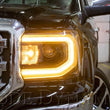 Load image into Gallery viewer, Diode Dynamics GMC Sierra LED Halos Switchback 16-18 Sierra 1500 - Installation View