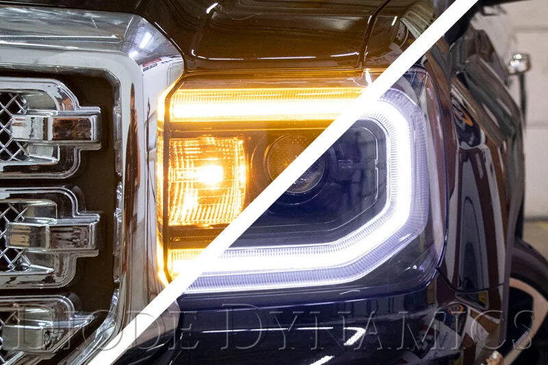 Diode Dynamics GMC Sierra LED Halos Switchback 16-18 Sierra 1500 - Additional View 9