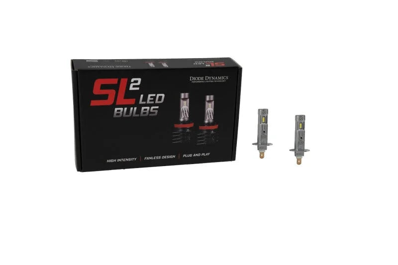 Diode Dynamics H1 White SL2 LED Bulbs (pair) - Side View