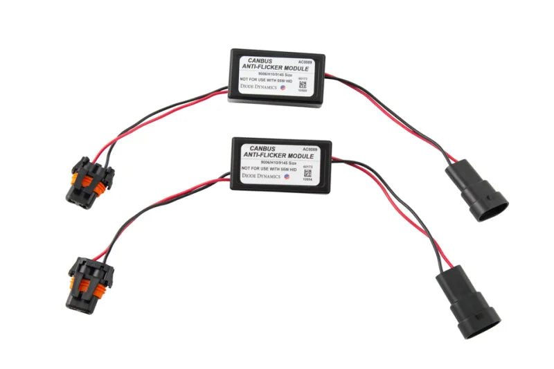 Diode Dynamics H11 Anti-Flicker Module (Pair) - Side View