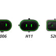 Load image into Gallery viewer, Diode Dynamics H11 Anti-Flicker Module (Pair) - Back View