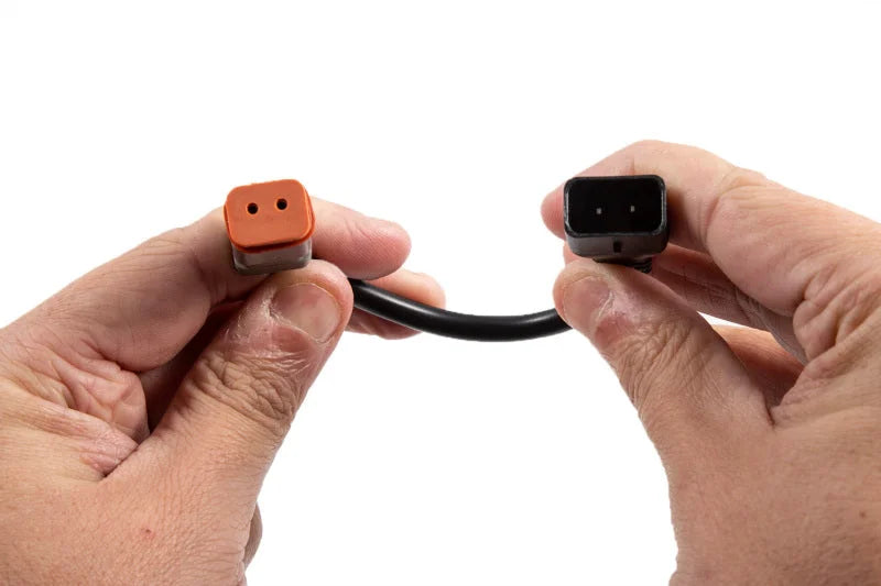Diode Dynamics H11 DT 2-Pin Adapter - Pair - Side View