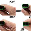 Load image into Gallery viewer, Diode Dynamics H11 DT 2-Pin Adapter - Pair - Installation View
