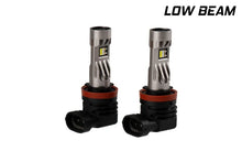 Load image into Gallery viewer, Diode Dynamics H11/H8/H9 White SL2 LED Bulbs with AntiFlicker Modules (pair) - Back View