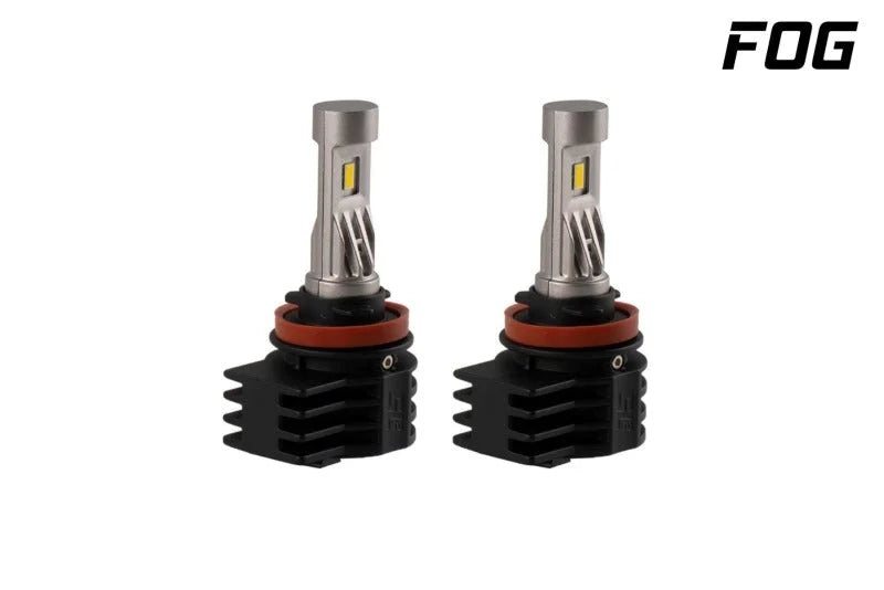 Diode Dynamics H11/H8/H9 Yellow SL2 LED Bulbs (pair) - Side View