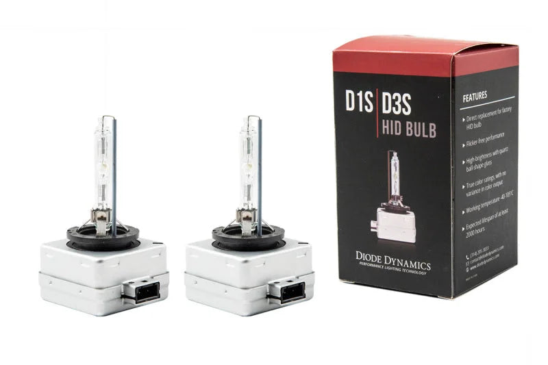 Diode Dynamics HID Bulb D1S 5000K (Pair) fits 2000-2021 Audi / BMW / Buick - Side View