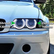 Load image into Gallery viewer, Diode Dynamics Halo Lights LED 100mm/130mm - Red Four - Additional View 5