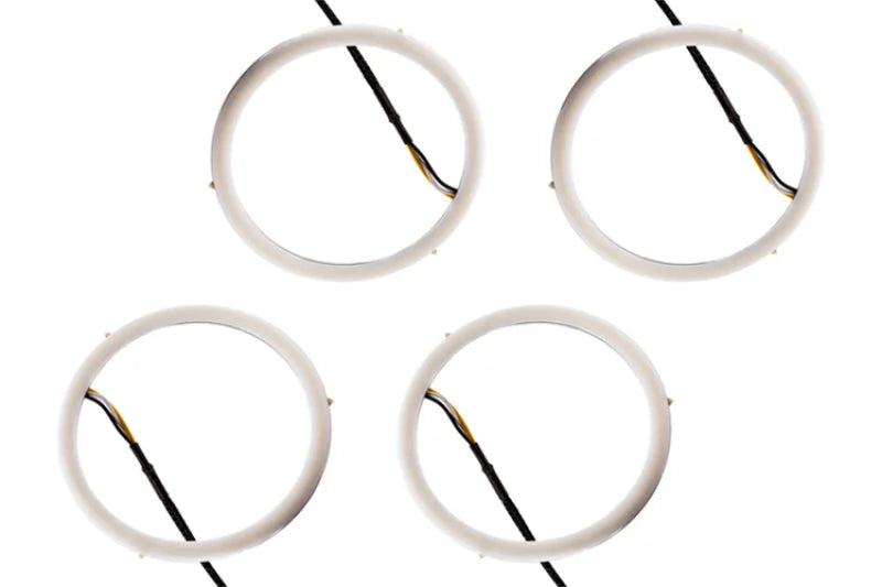 Diode Dynamics Halo Lights LED 110mm - Red Four - Main Product View