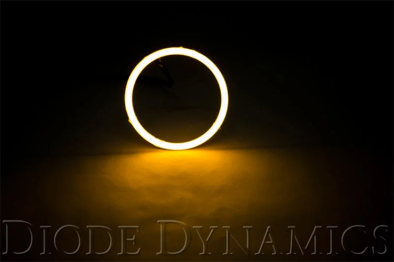 Diode Dynamics Halo Lights LED 140mm - Red (Pair) - Installation View