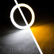 Load image into Gallery viewer, Diode Dynamics Halo Lights LED 50mm Switchback (Pair) - Installation View