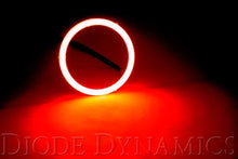 Load image into Gallery viewer, Diode Dynamics Halo Lights LED 60mm - Red (Pair) - Back View