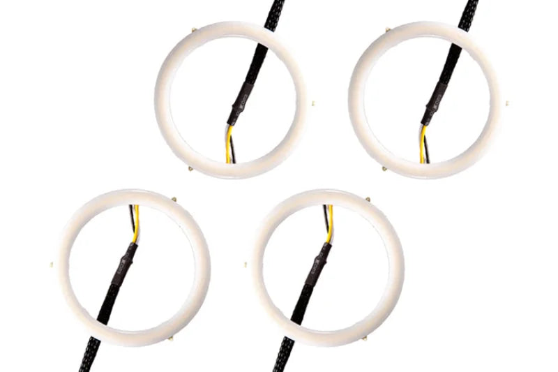 Diode Dynamics Halo Lights LED 70mm - Red Four - Main Product View