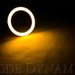 Load image into Gallery viewer, Diode Dynamics Halo Lights LED 70mm - Red (Pair) - Side View
