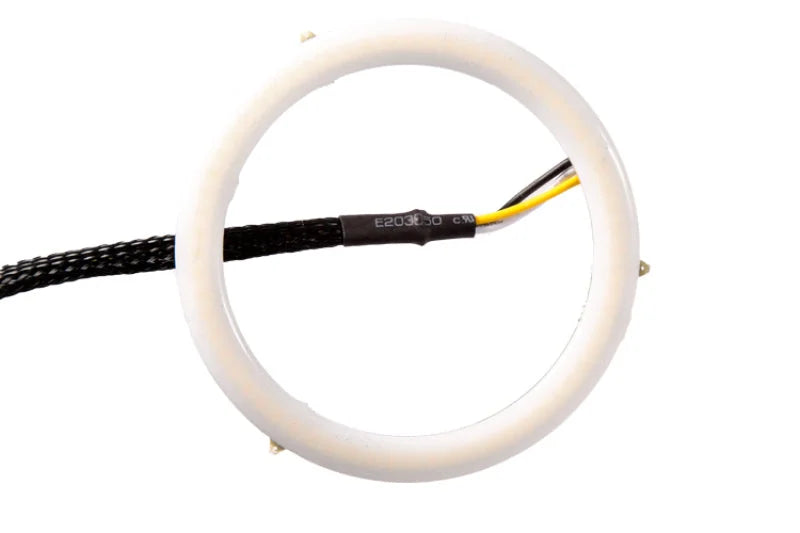 Diode Dynamics Halo Lights LED 70mm - Red (Pair) - Installation View