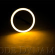 Load image into Gallery viewer, Diode Dynamics Halo Lights LED 80mm/100mm Switchback (Pair) - Side View