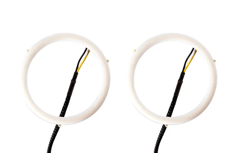 Diode Dynamics Halo Lights LED 90mm - Red (Pair) - Main Product View
