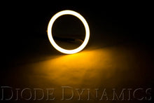 Load image into Gallery viewer, Diode Dynamics Halo Lights LED 90mm - Red (Pair) - Installation View