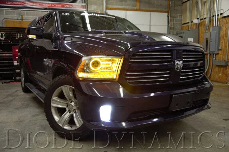 Diode Dynamics Halo Lights LED Switchback Kit fits 2013-2018 Dodge Ram - Additional View 6