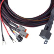 Load image into Gallery viewer, Diode Dynamics Heavy Duty Dual Output 3-way 4-pin Wiring Harness - Back View