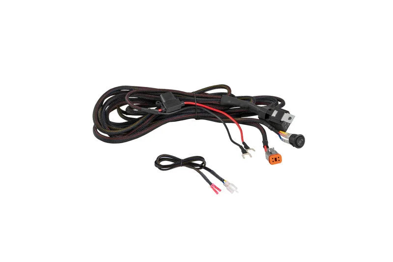 Diode Dynamics Heavy Duty (Single) Output 4 Pin Wiring Harness - Main Product View
