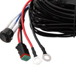 Load image into Gallery viewer, Diode Dynamics Heavy Duty (Single) Output Light Bar Wiring Harness - Side View
