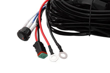 Load image into Gallery viewer, Diode Dynamics Heavy Duty (Single) Output Light Bar Wiring Harness - Side View