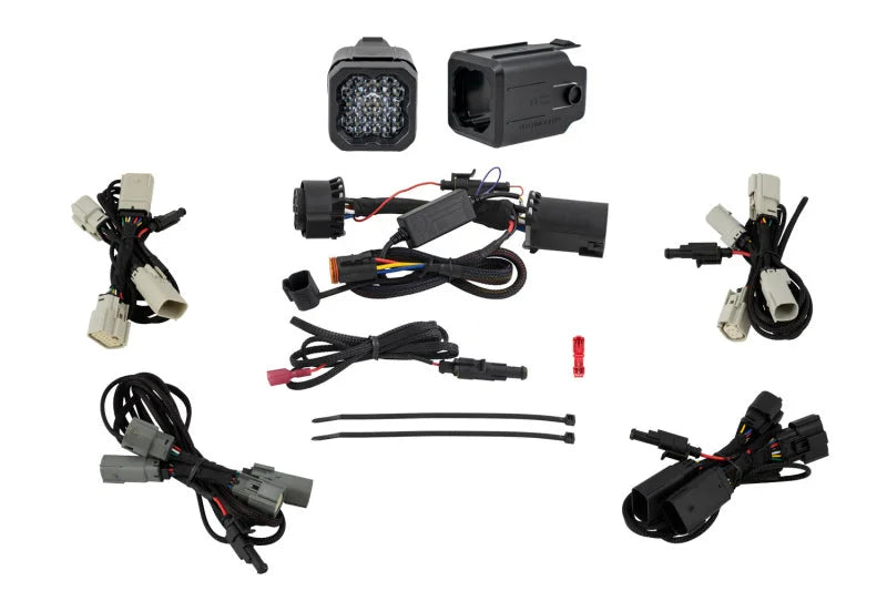 Diode Dynamics Hitch Mount LED Pod Reverse Kit C1R fits 2021-2025 Ford F-150 / F-150 Lightning - Main Product View